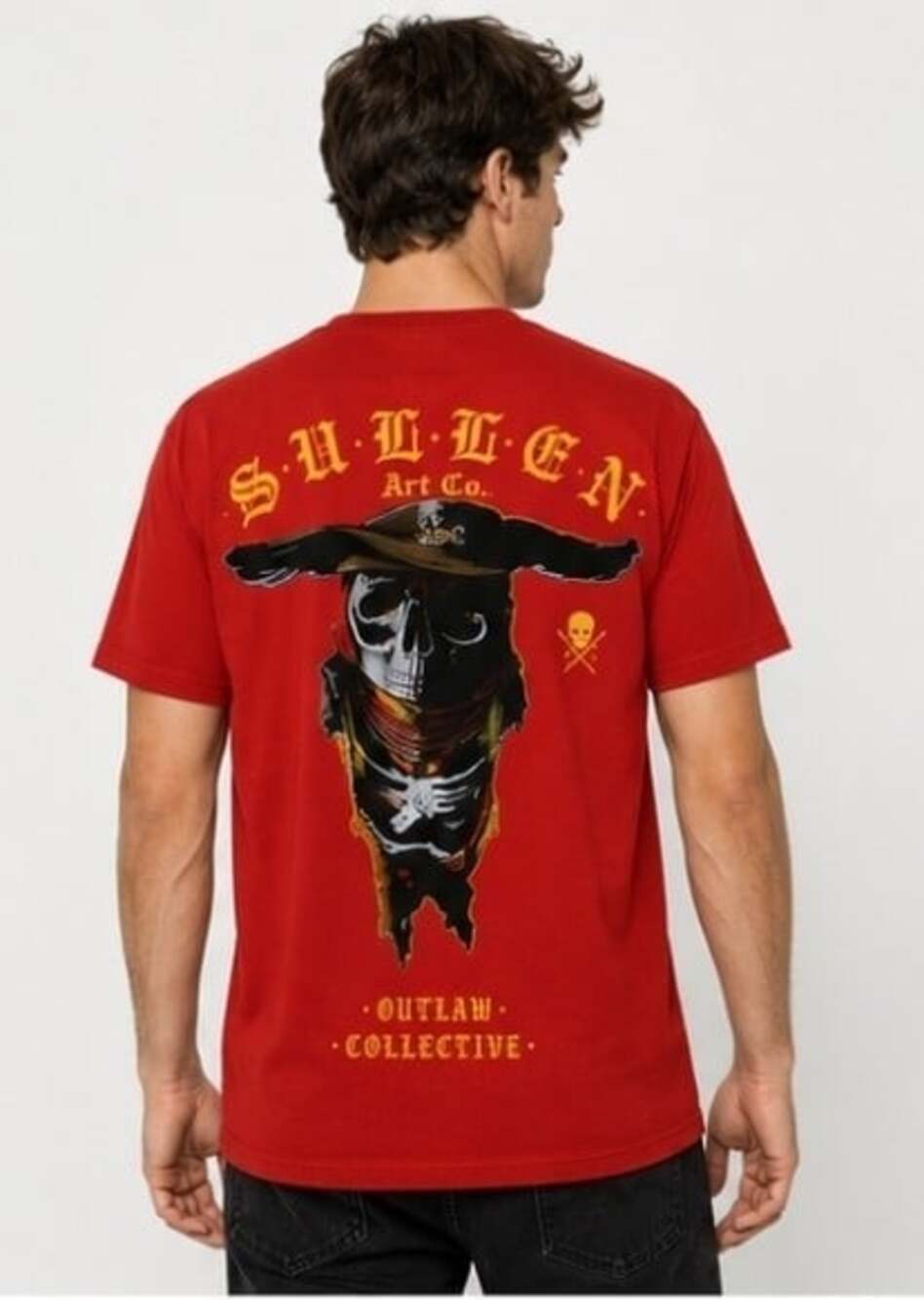 Sullen Art Collective Desperado Premium Short Sleeve T-shirt Men Medium NWT L100
